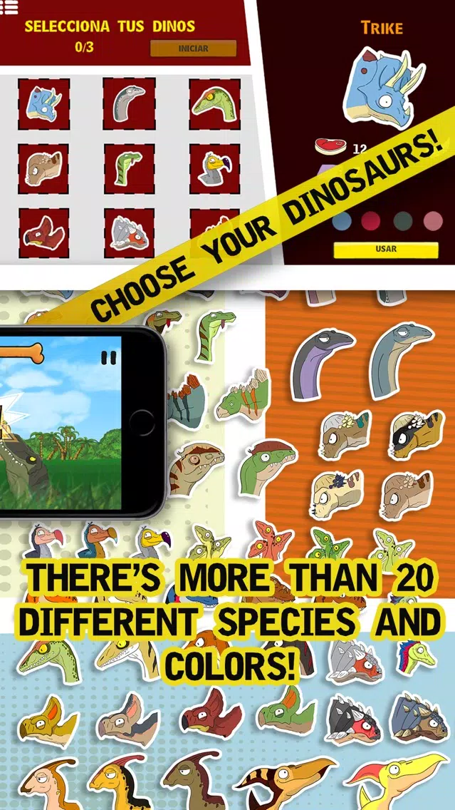 Tangkapan skrin Dino Boom!