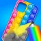 Phone Case Pop It Fidget Toys