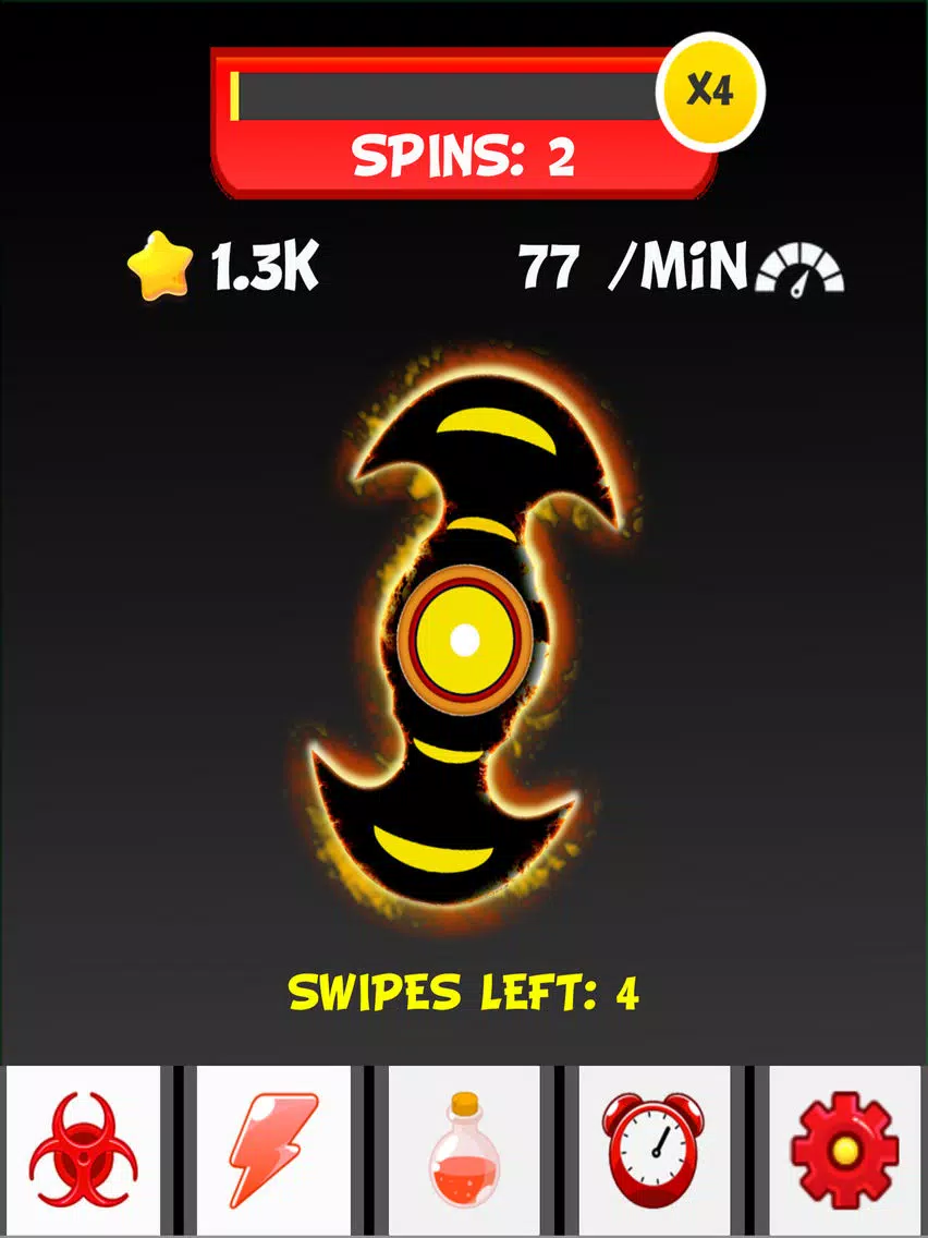 Fidget Spinner - Glow Toy iPad Screenshots