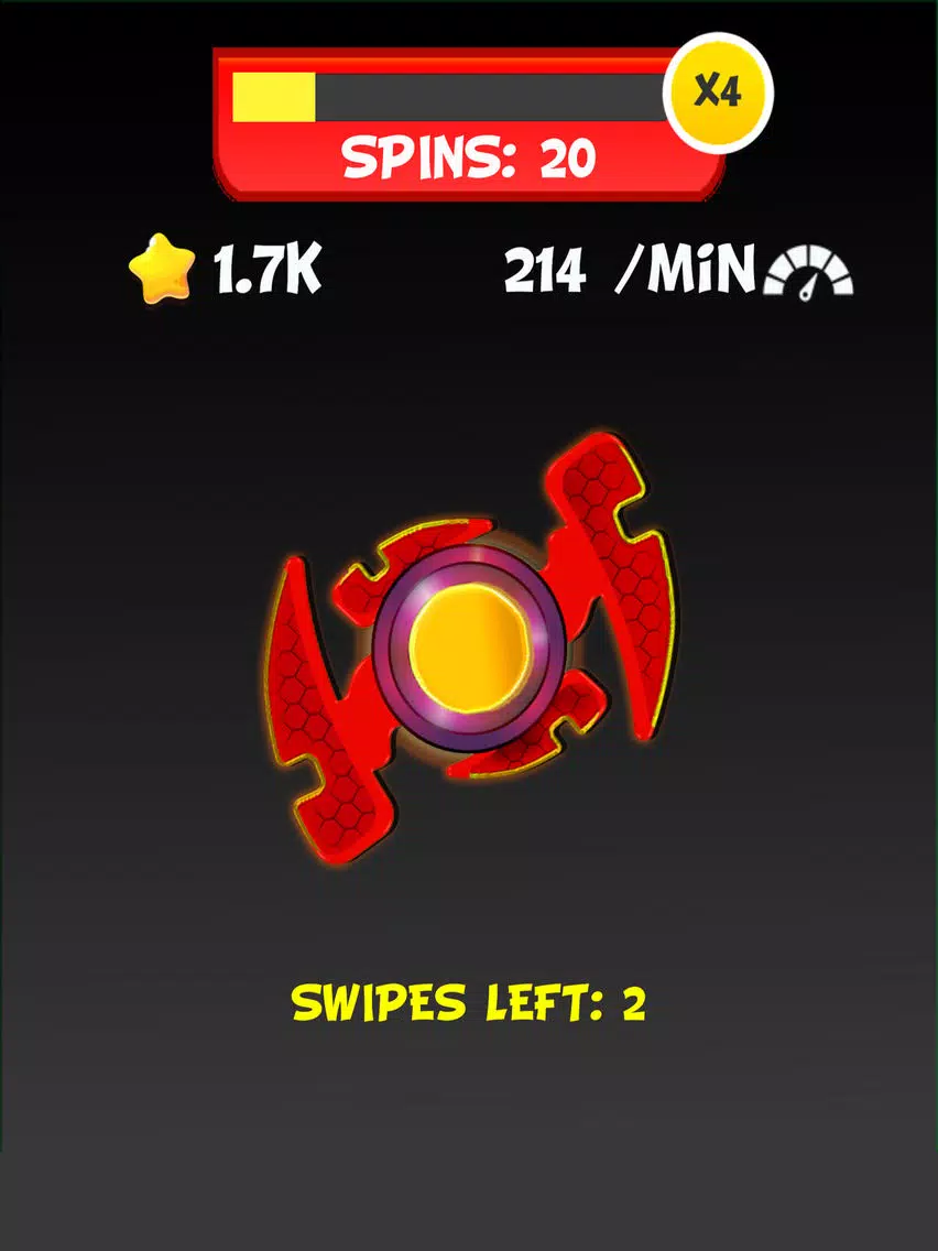 Fidget Spinner - Glow Toy iPad Screenshots