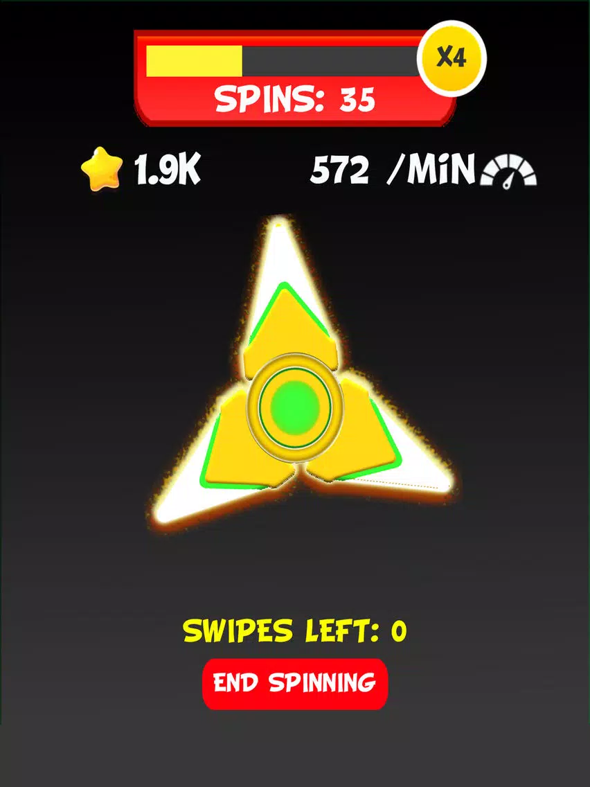 Fidget Spinner - Glow Toy iPad Screenshots