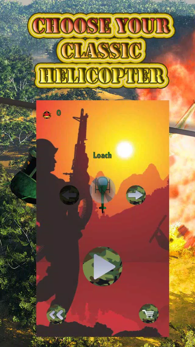 Screenshot di Apocalypse Helicopter Attack - Destroy the Enemy Village Combat