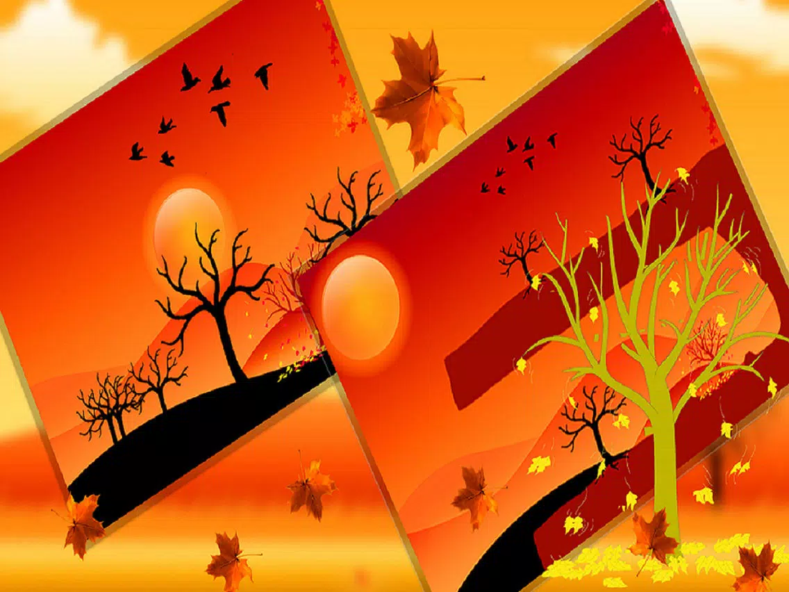 Falling Leaf - Tree Adventure iPad Screenshots