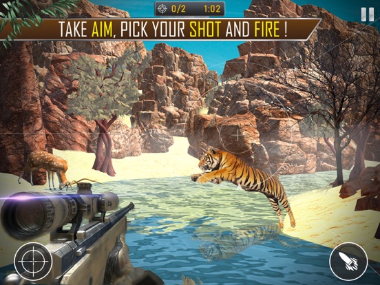 Capturas de pantalla de Animal Jungle Hunter Sniper 3D iPad