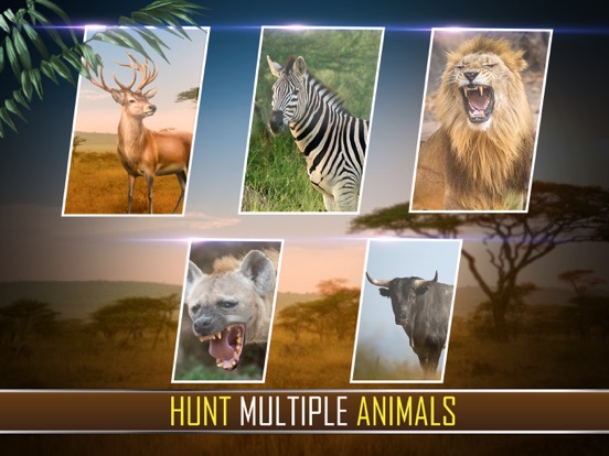Capturas de pantalla de Animal Jungle Hunter Sniper 3D iPad