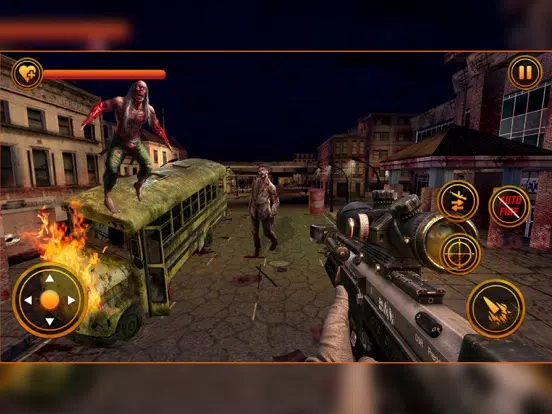 Screenshot di Zombie War Sniper Shooter 2021 iPad 