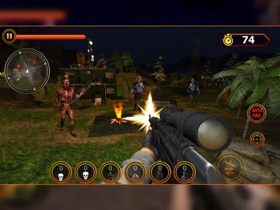 Screenshot di Zombie War Sniper Shooter 2021 iPad 