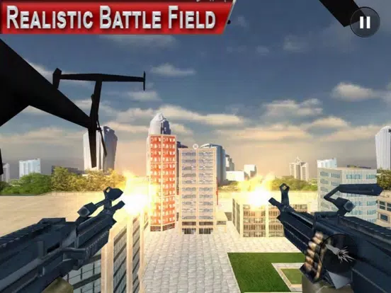 Tangkapan skrin Air Attack Heli Shoot iPad 