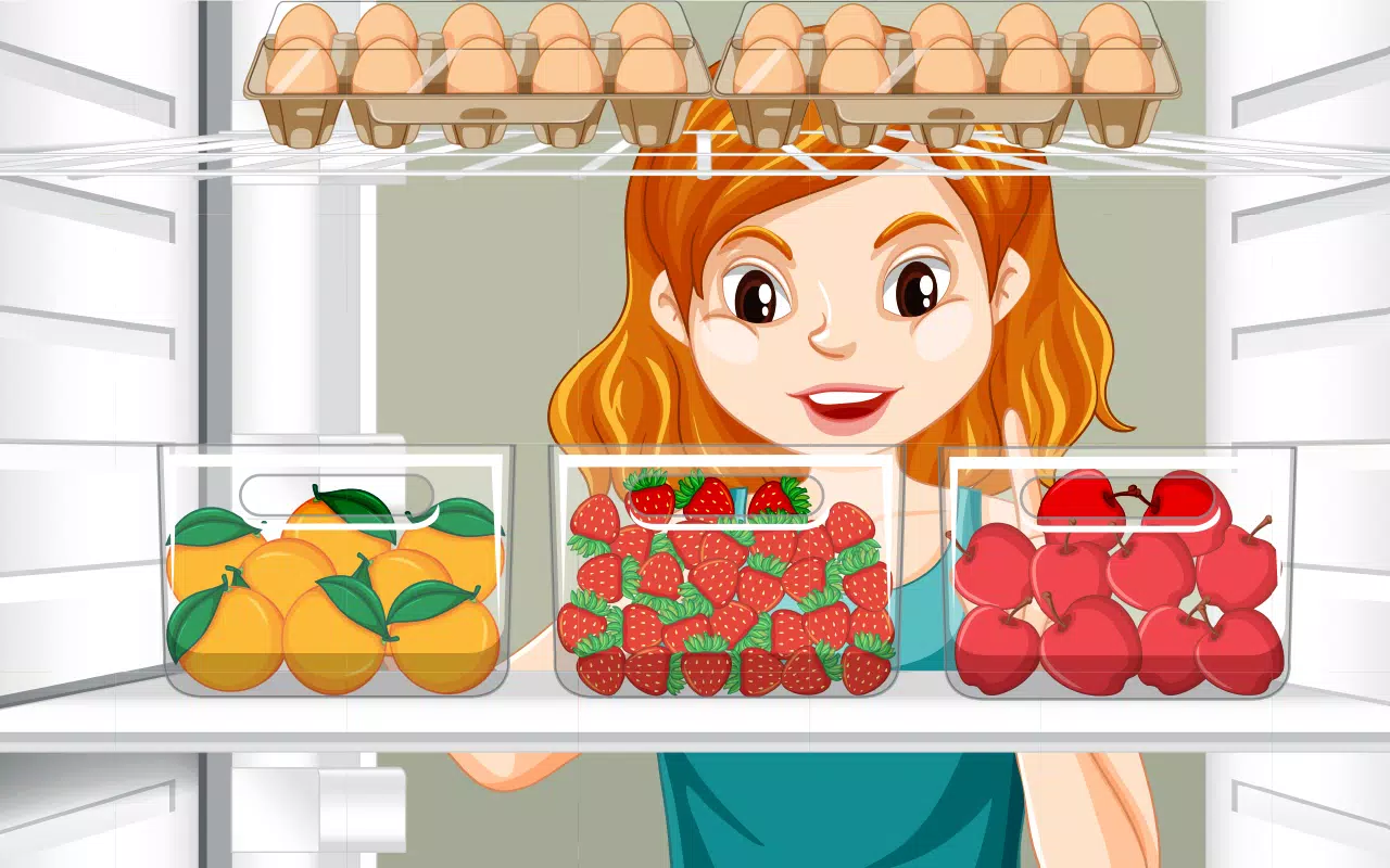 Fill The Fridge Sorting Games Screenshots