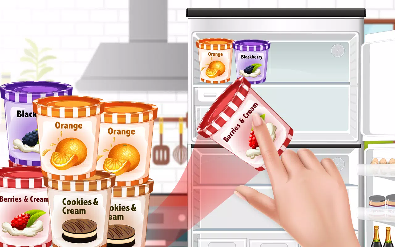 Fill The Fridge Sorting Games Screenshots