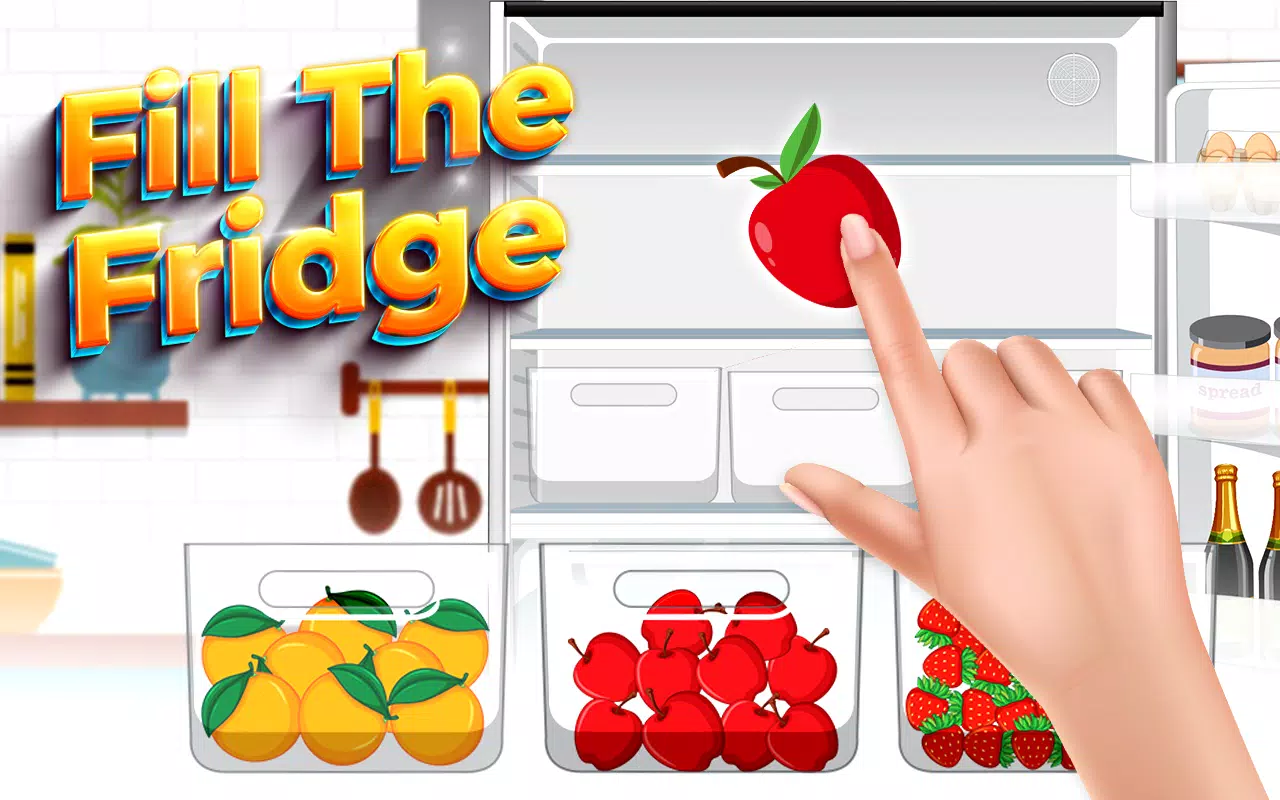 Fill The Fridge Sorting Games Screenshots