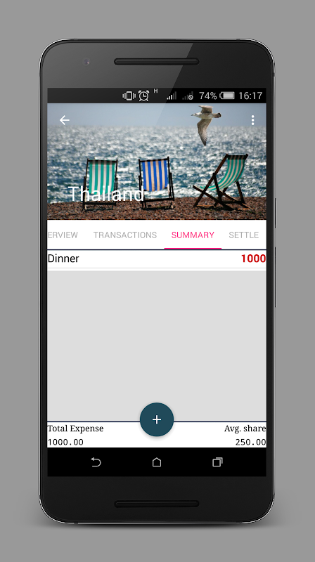 Expense Splitter Screenshots
