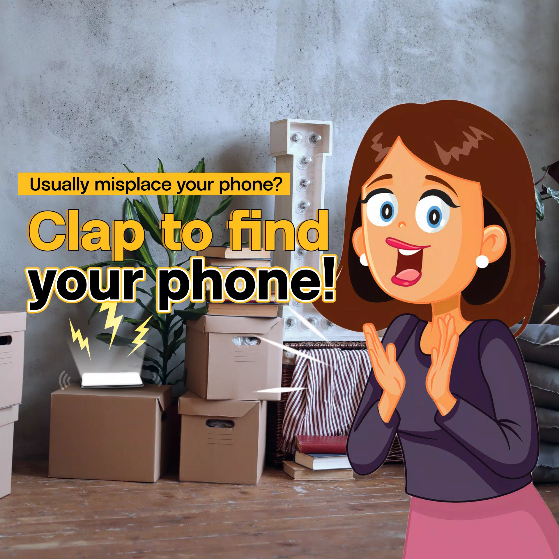 Find My Phone - Theft Alarm Screenshots