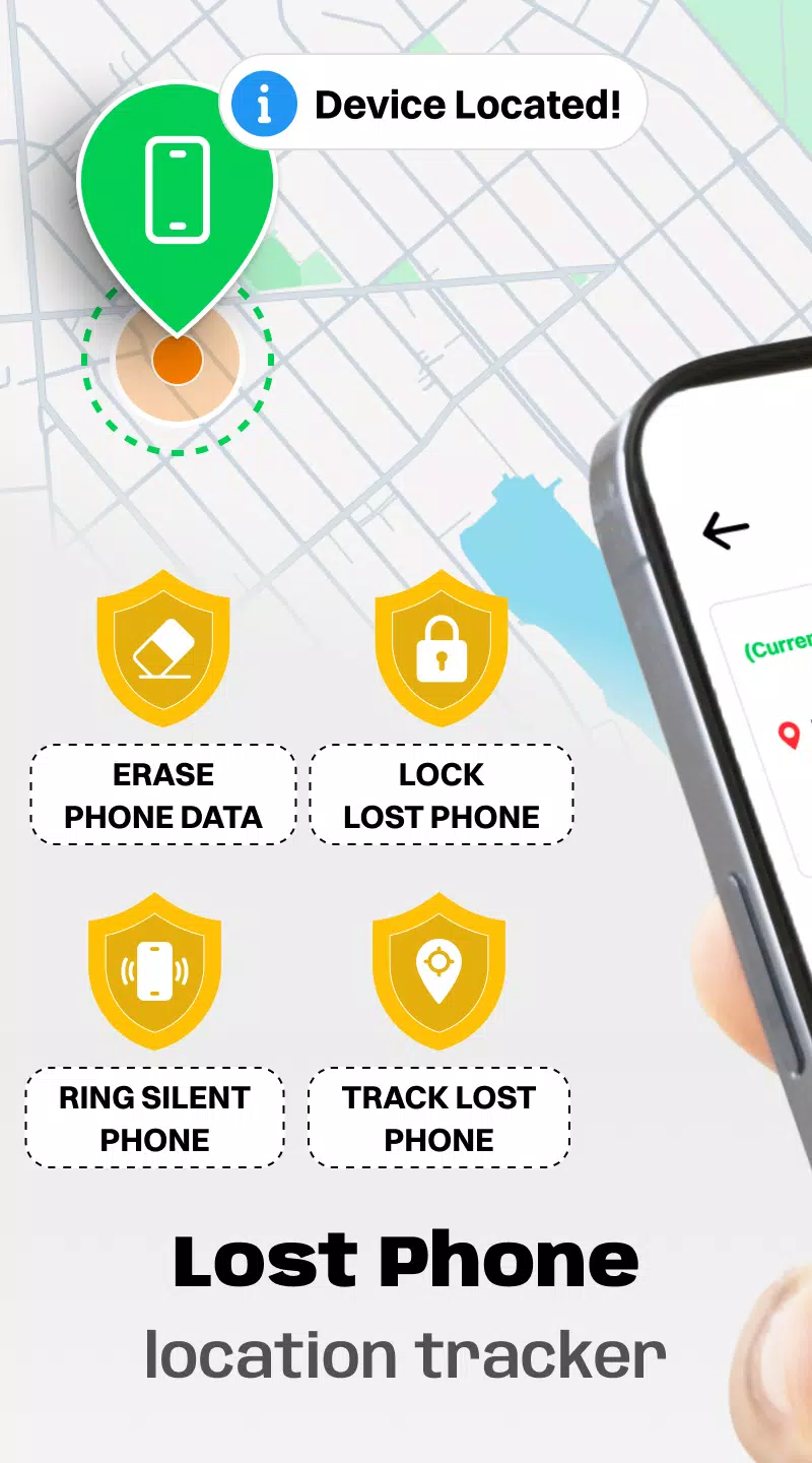 Find My Lost Phone Location Screenshots