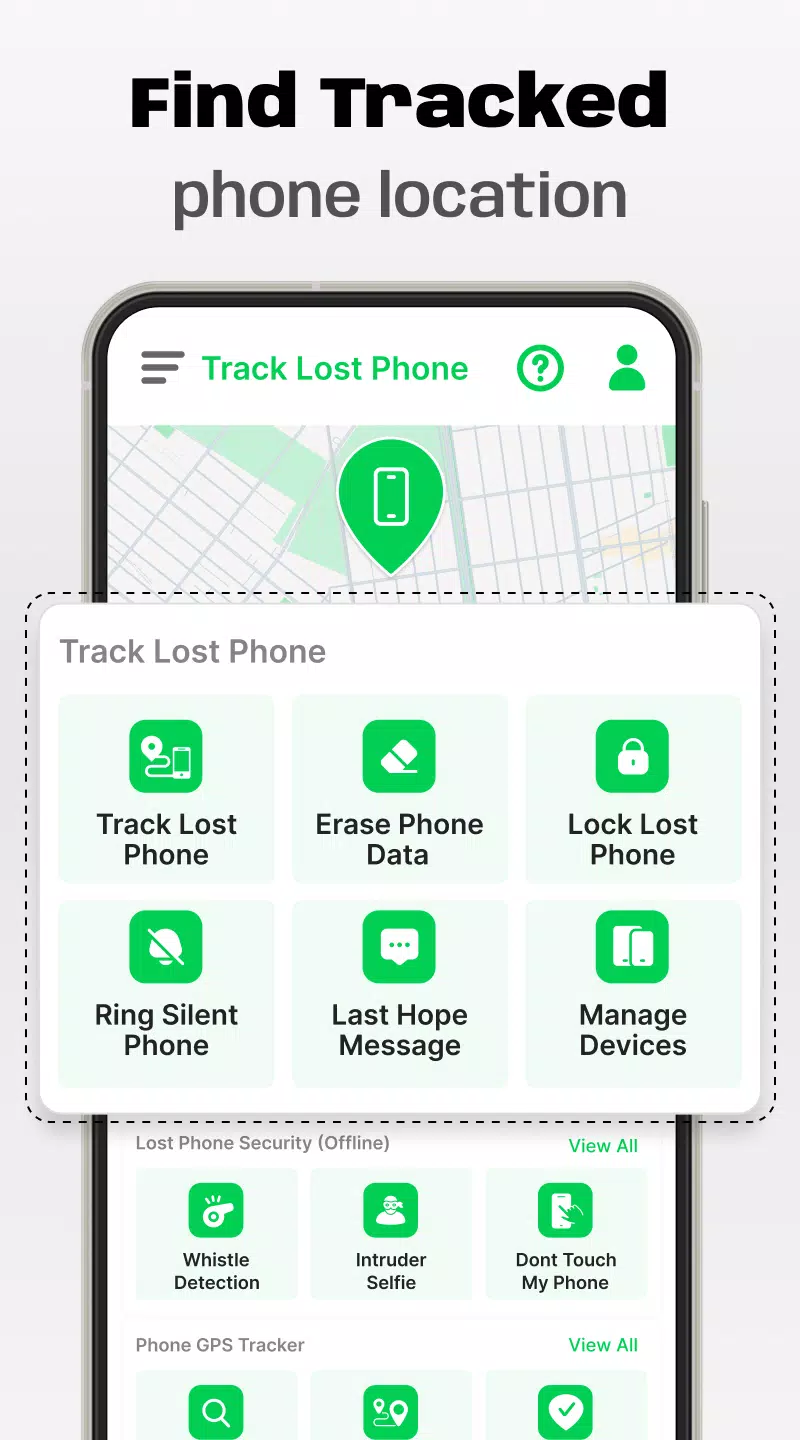 Find My Lost Phone Location Screenshots