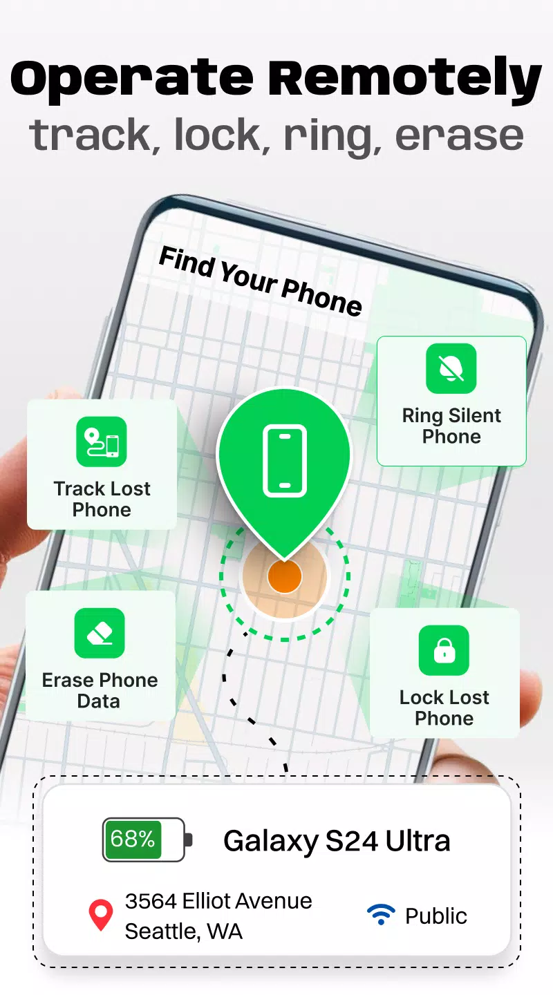 Find My Lost Phone Location Screenshots