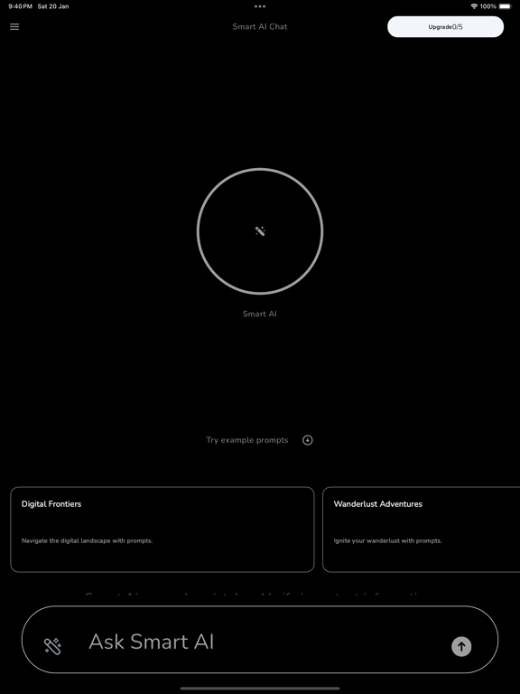Ai Smart Chat Assistant iPad Screenshots