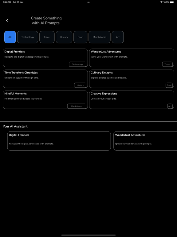 Ai Smart Chat Assistant iPad Screenshots
