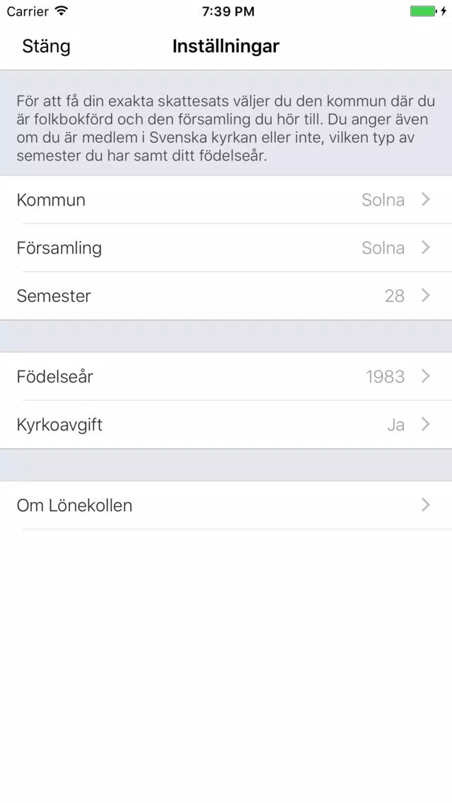 Lönekollen 2017 Screenshots