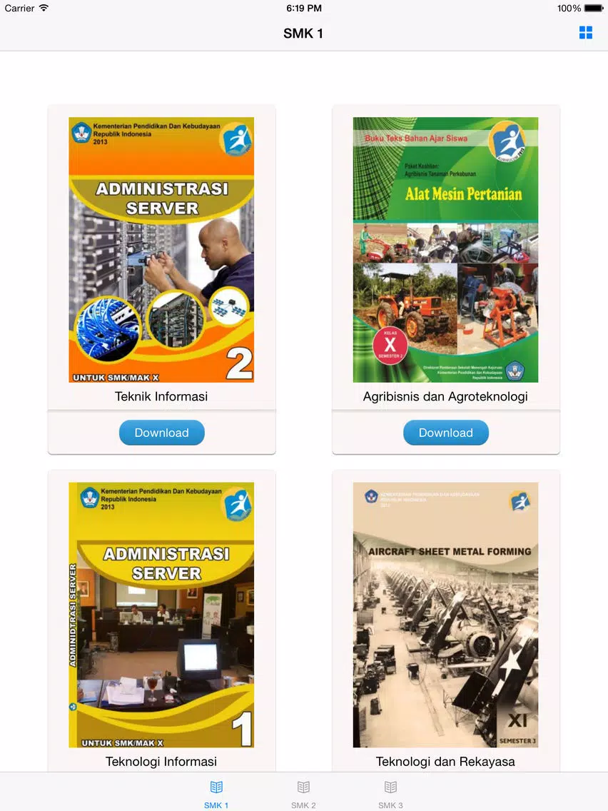 Buku Paket SMK iPad Screenshots