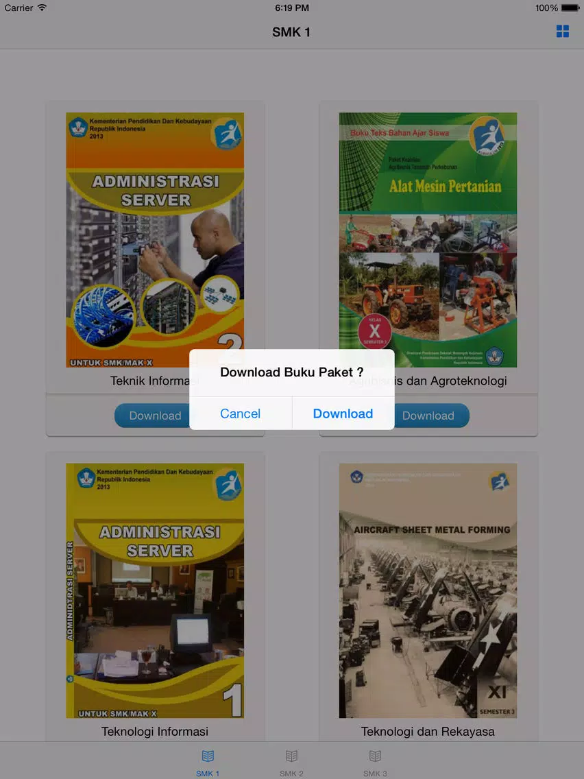 Buku Paket SMK iPad Screenshots
