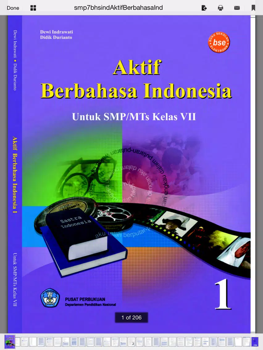 Buku Paket SMP iPad Screenshots
