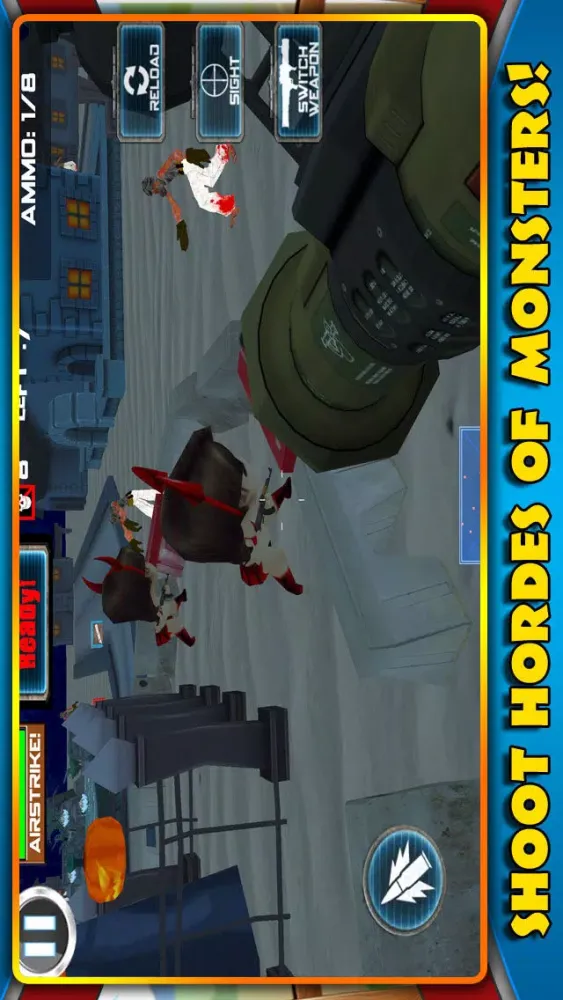 Pumpkin Tree Defense - a zombie shooter game Screenshots