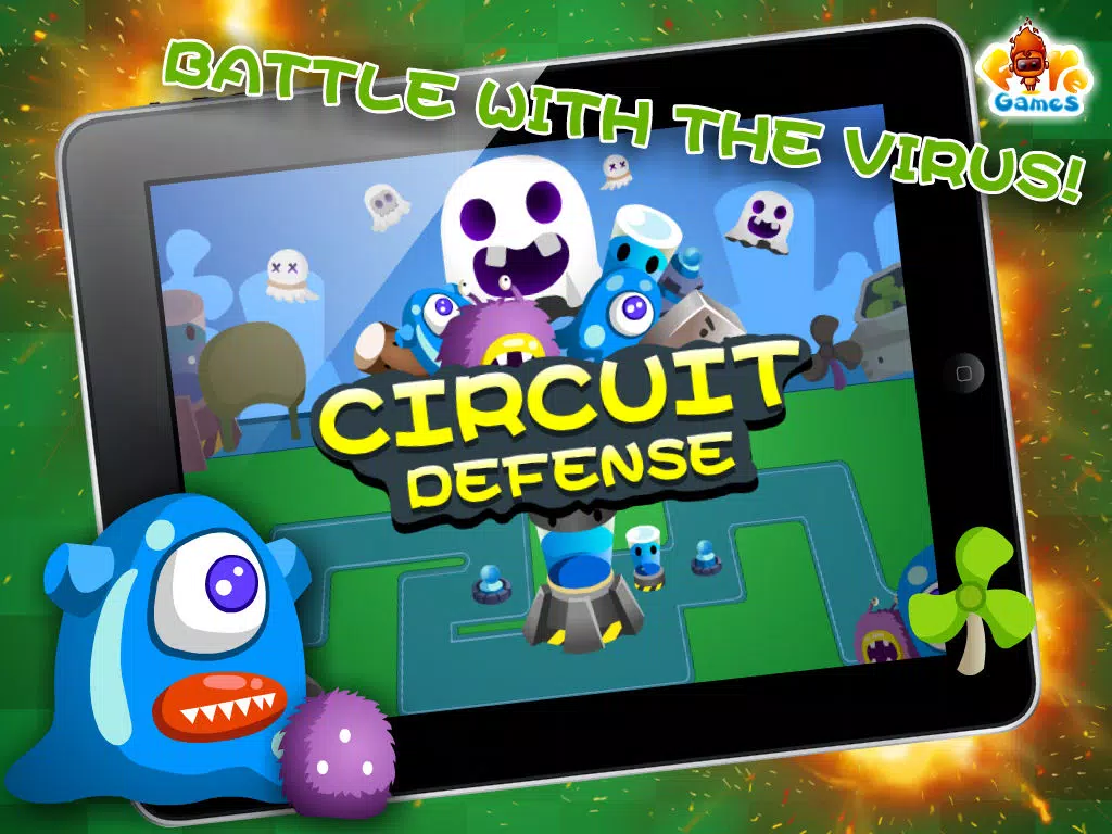 Screenshot di Circuit Defense iPad 