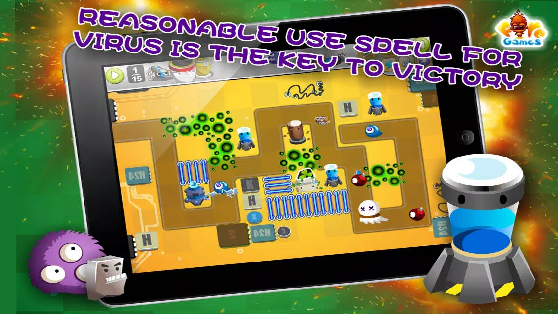 Screenshot di Circuit Defense