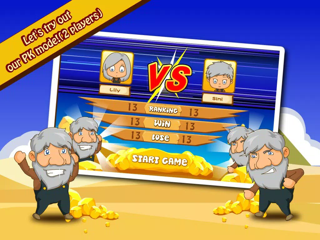 Скриншоты Golden Miner Clash iPad 