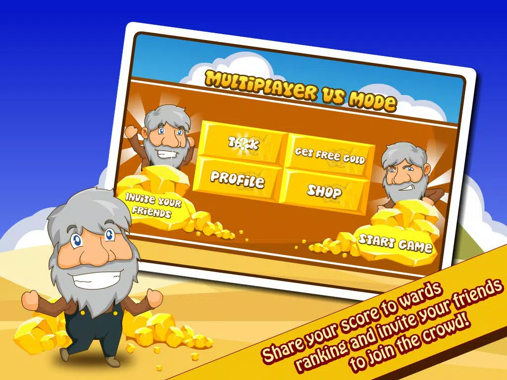 Скриншоты Golden Miner Clash iPad 