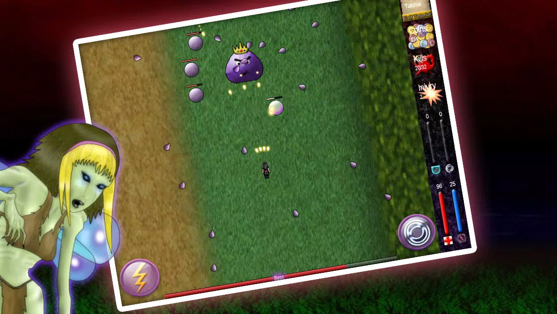 Ảnh chụp màn hình của Super Lady War