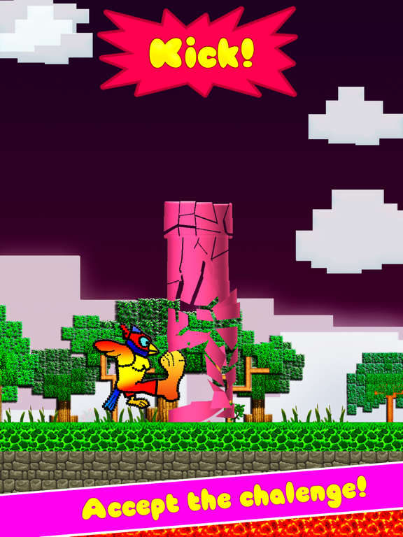 Ninja Birds Games – Fun Beat iPad  स्क्रीनशॉट