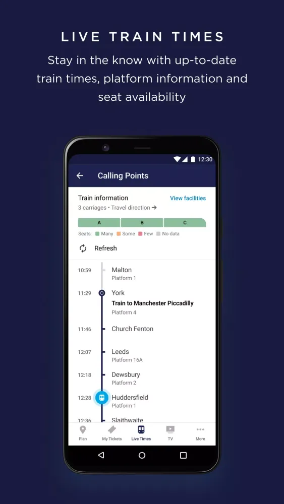 Train tickets, travel & times Screenshots