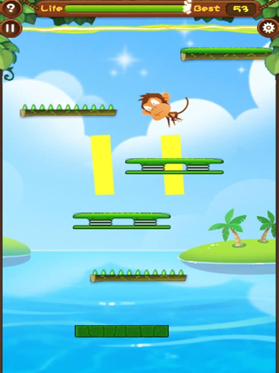 Zrzuty ekranu Monkey FallDown iPad 