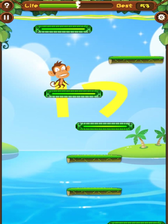 Zrzuty ekranu Monkey FallDown iPad 
