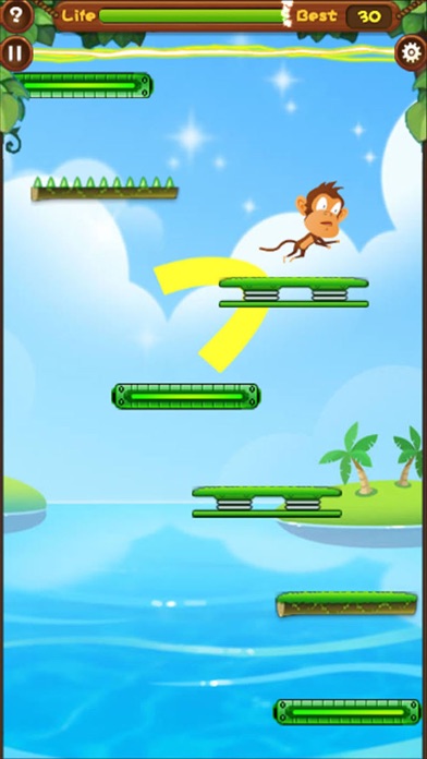 Zrzuty ekranu Monkey FallDown