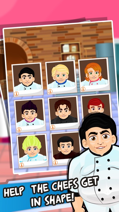 Chef Fat to Fit World Dash - cool run jump-ing & diner cooking games for kids! Screenshots