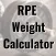 RPE Weight Calculator