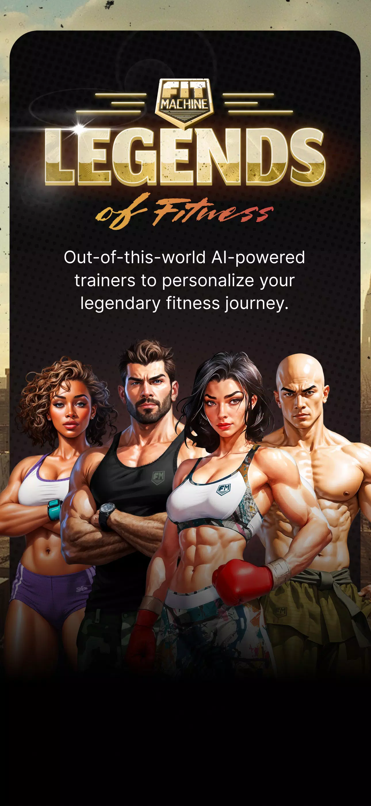 FitMachine: Legends of Fitness Screenshots