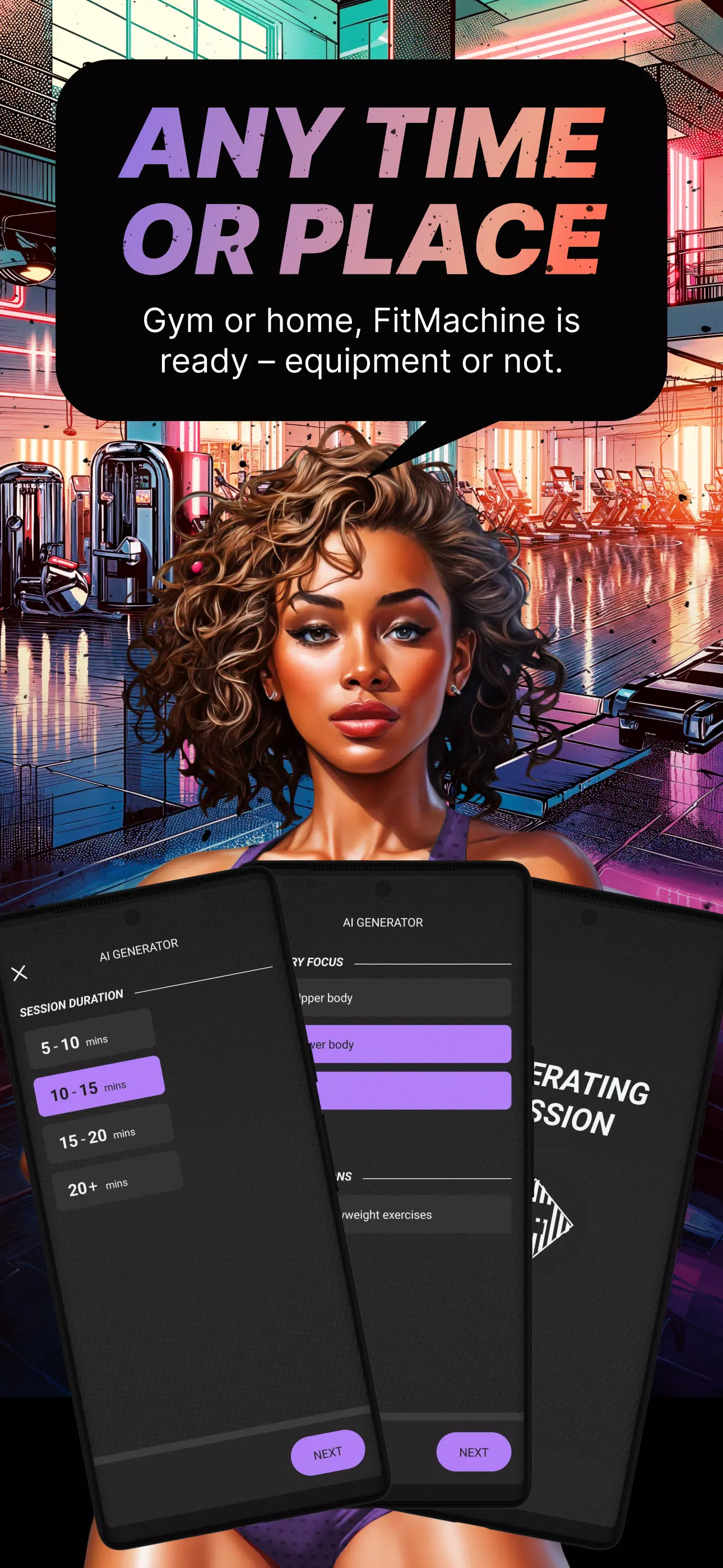 FitMachine: Legends of Fitness Screenshots