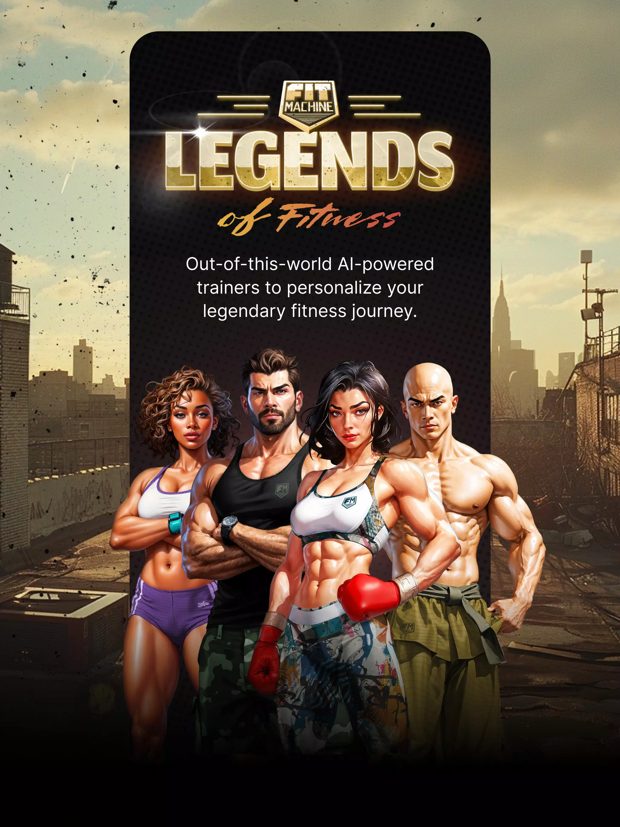 FitMachine: Legends of Fitness Screenshots