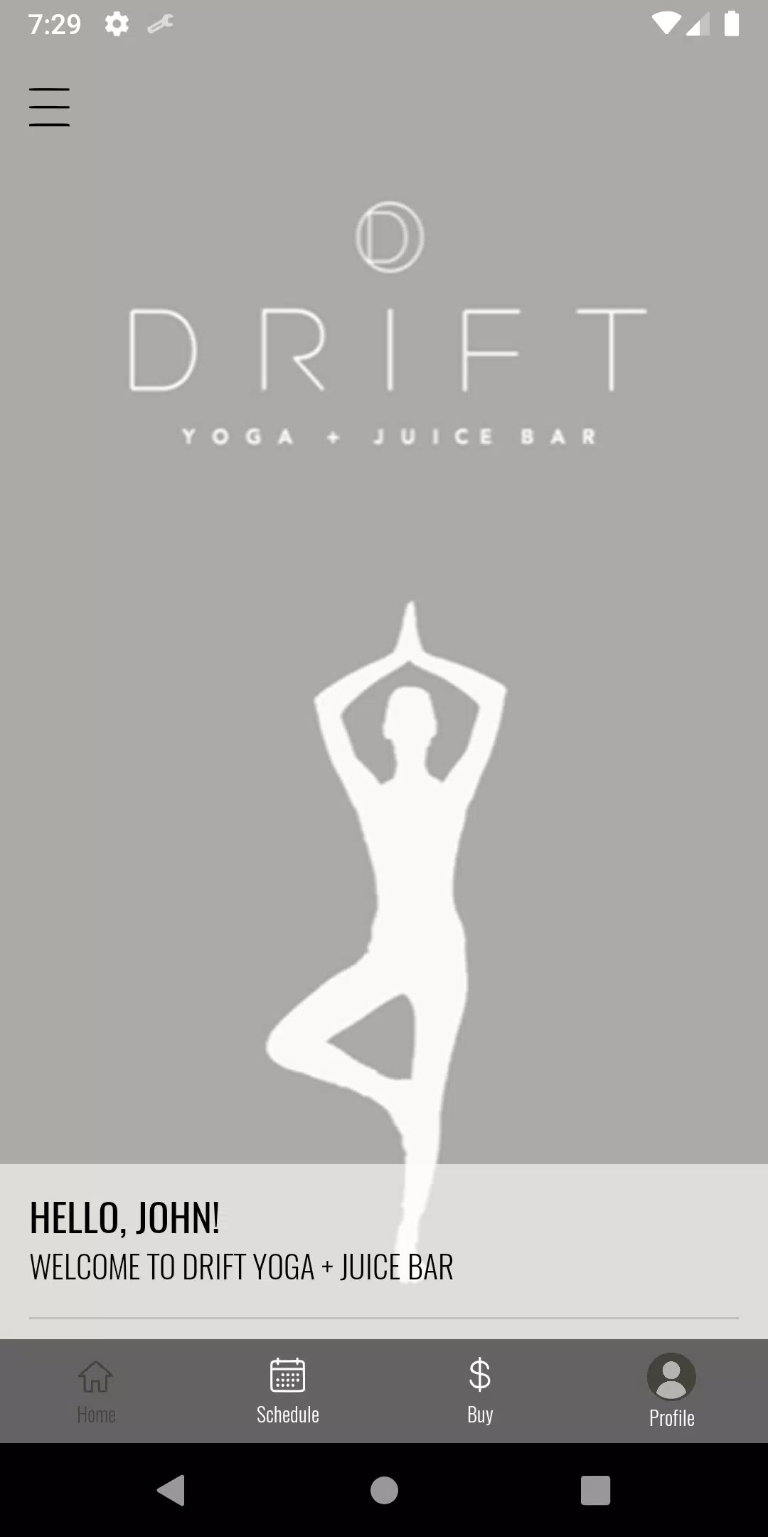 Drift Yoga + Juice Bar Screenshots