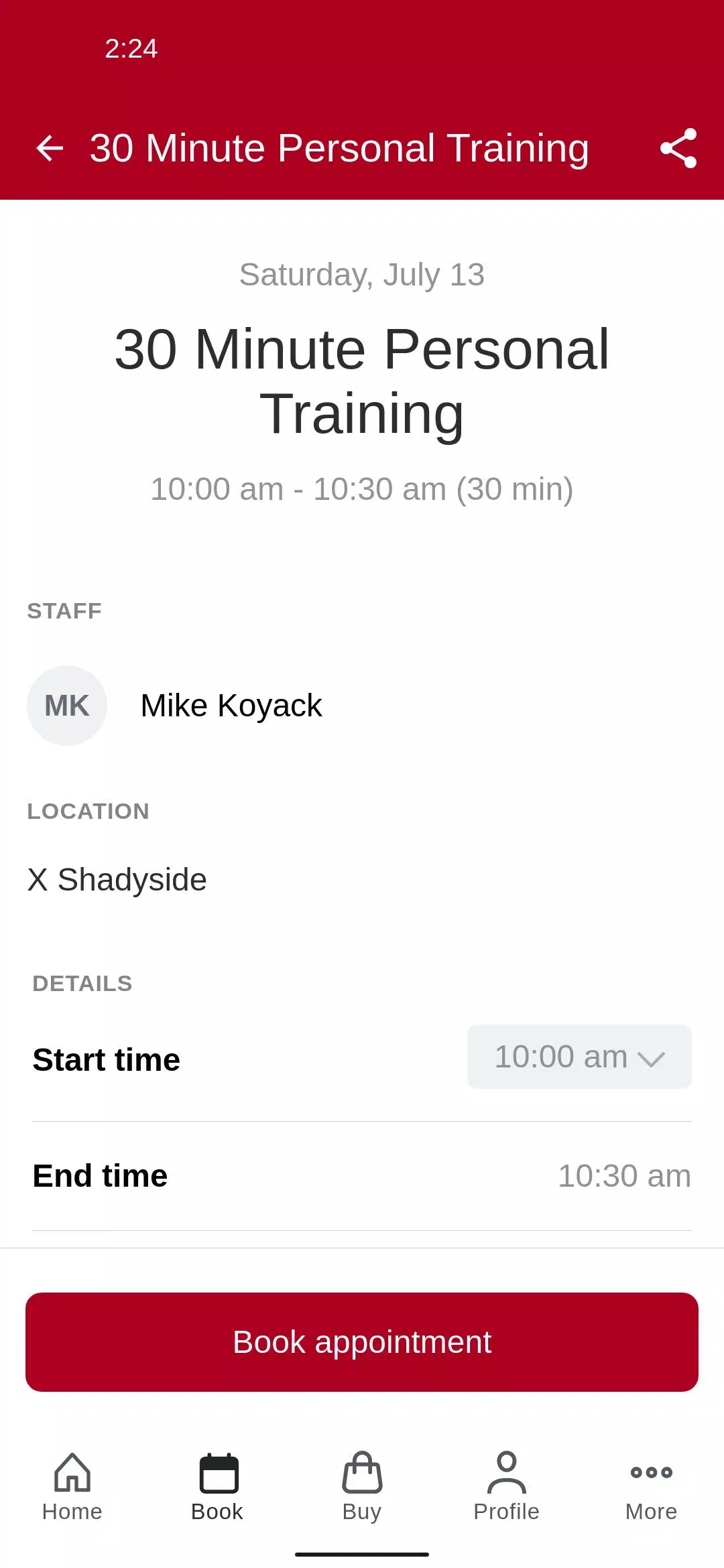 X Shadyside Screenshots