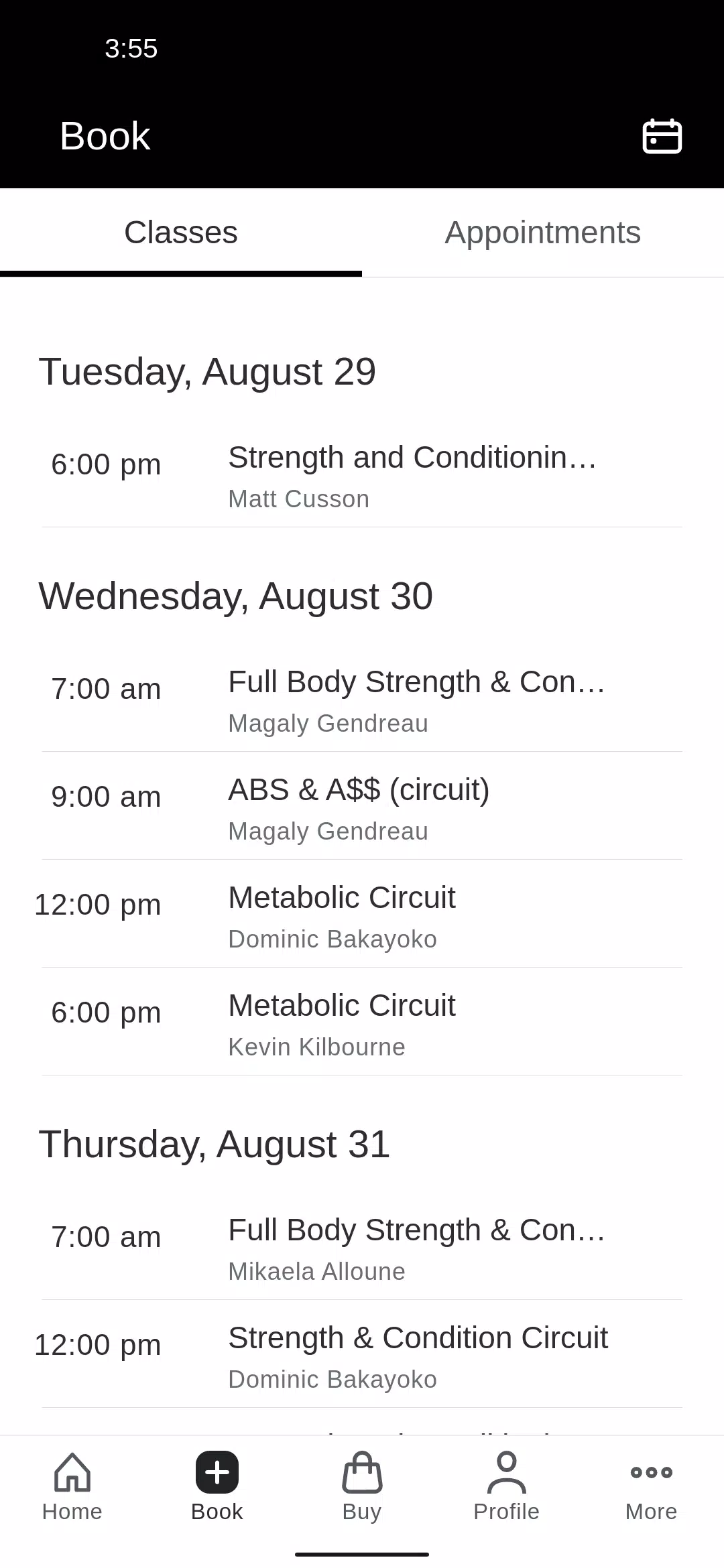 Adrenaline Performance Center Screenshots