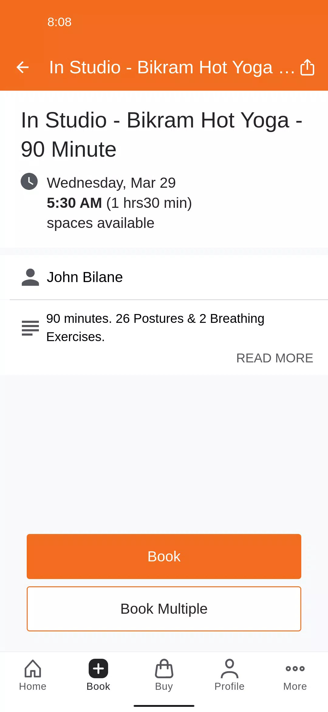 Bikram Hot Yoga Houston Screenshots