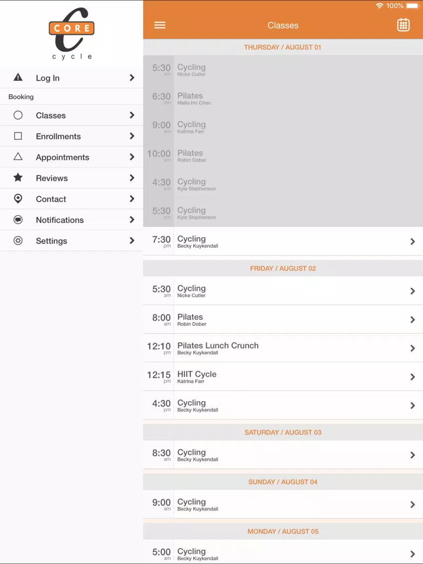 تصاویر Core Cycle Twin Falls iPad