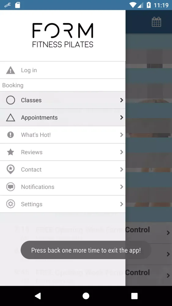 FORM Fitness Pilates Screenshots