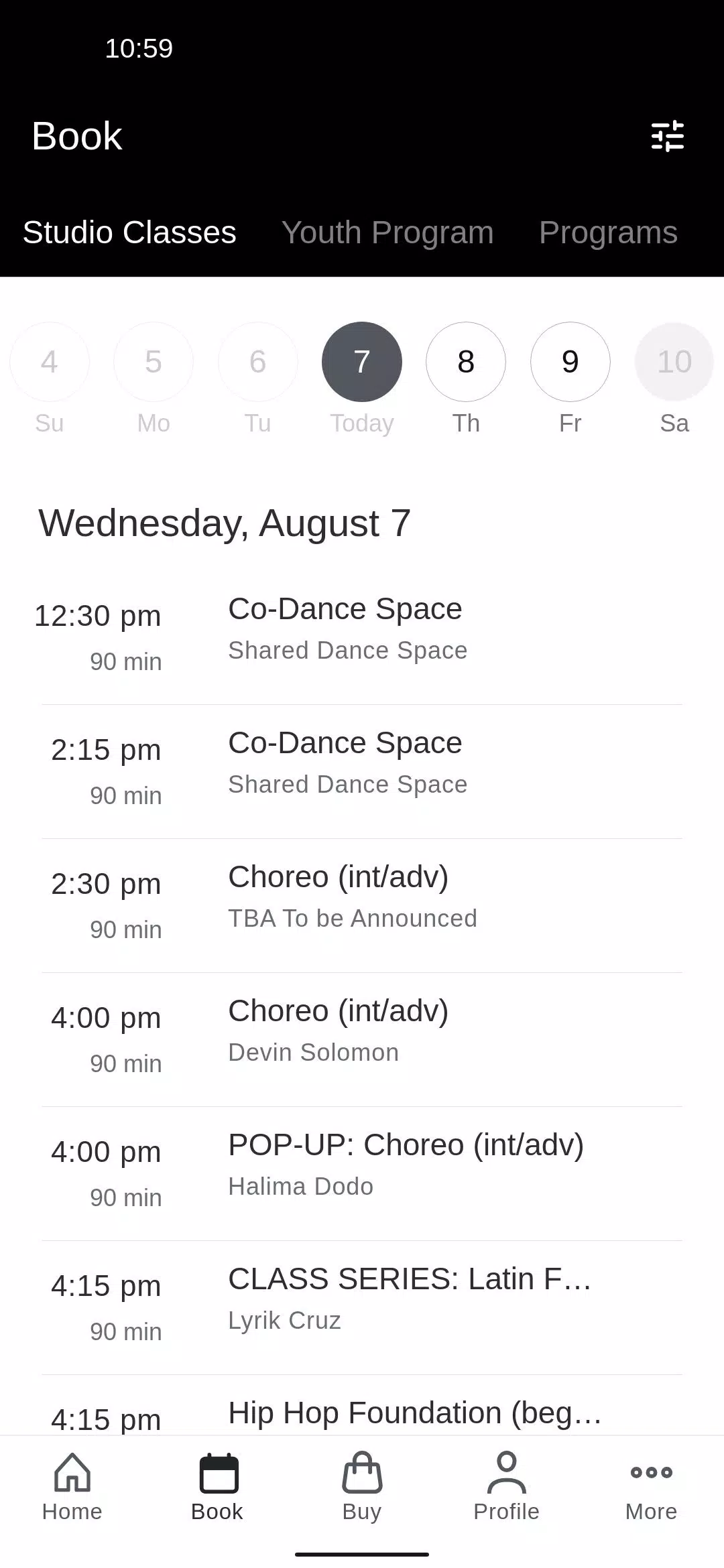 Movement Lifestyle Screenshots