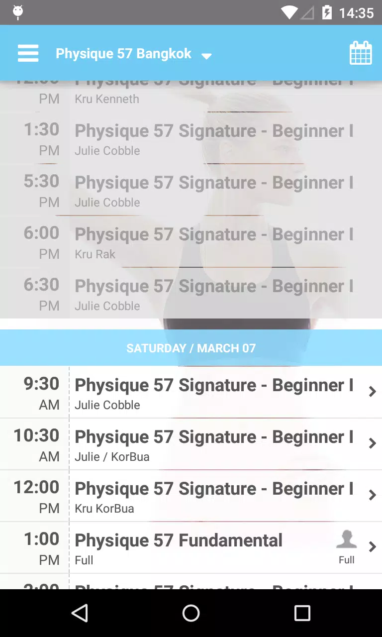 Physique 57 Bangkok Screenshots